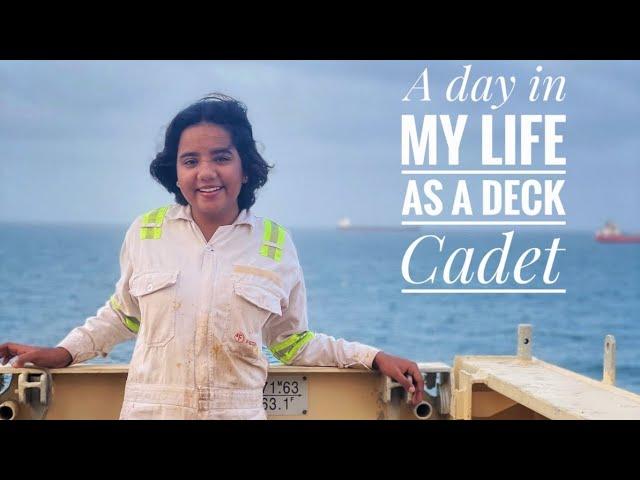 A day in my life as a Deck Cadet | Bulk carrier | Merchant Navy