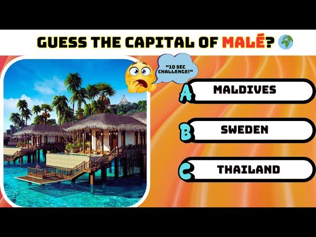 Guess the Capitals Challenge: Can You Score Perfect?  | Curio Cubs #quiz #capital #countries