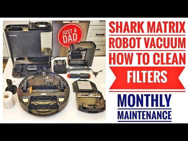 How to Clean the Filters on the Shark Matrix Self-Emptying Robot Vacuum Cleaner