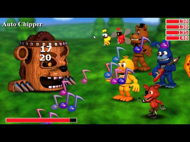 FNaF World - 100% Full Playthrough (Hard, All Clocks, All Endings, & Characters) (No Commentary)