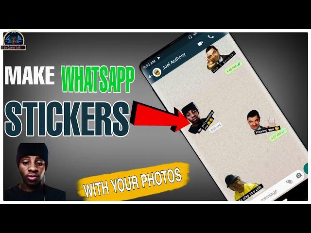 Whatsapp Trick - How to Create Whatsapp Stickers on Android & IOS with your Photos