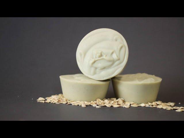 How To Make Gentle Oatmeal Soap For Babies - Natural Cold Process Recipe | BrambleBerry.com