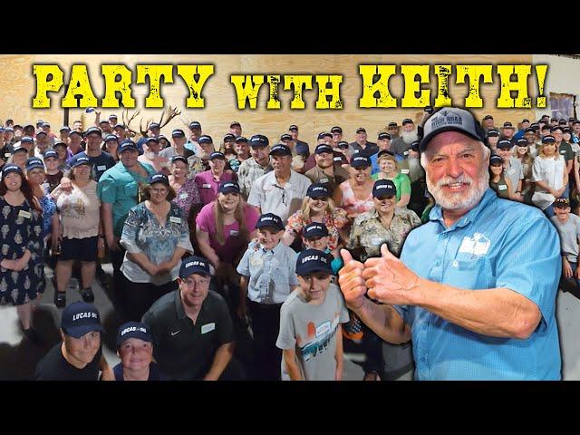 Keith Warren Throws HUGE Party in a BADASS Trophy Room!!!!!