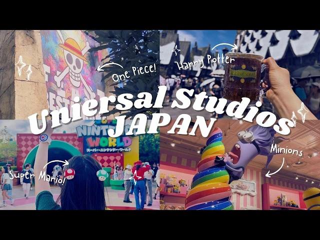 Guide to Universal Studios Japan 2024: Top Rides, Eats & One Piece Special Events!  4K