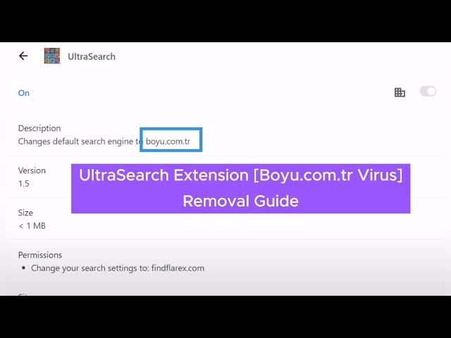 UltraSearch Extension Virus | How to Get Rid of it?