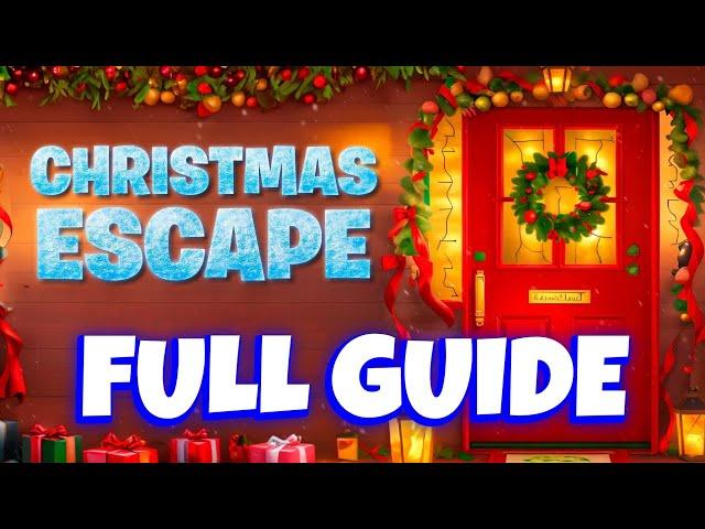 CHRISTMAS ESCAPE ROOM FORTNITE (How To Complete Christmas Escape Room)