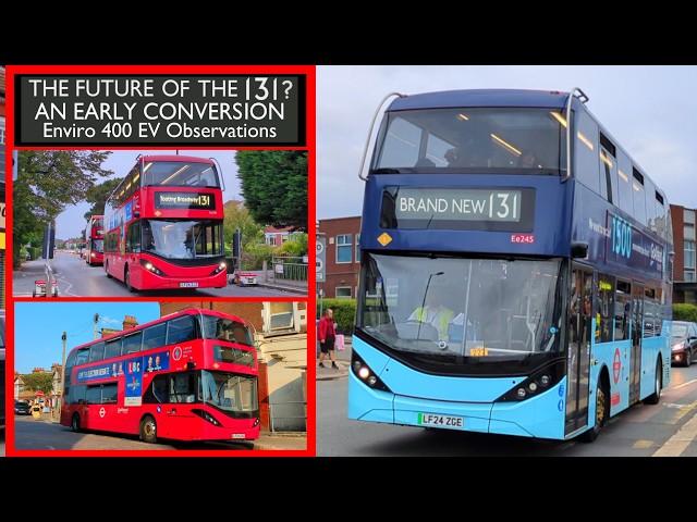 BRAND NEW FUTURE ALLOCATION? Route 131's ENVIRO 400 EVs EXPLAINED (London's Electric Buses)