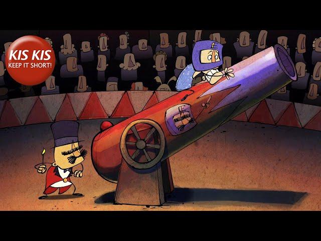 Animated comedy about circus stunts | "Ballone di Cannone" - by Frodo Kuipers