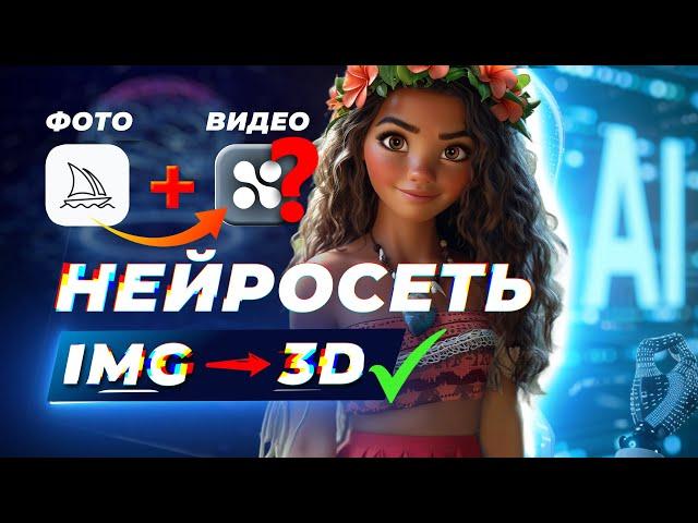 СОЗДАЙ 3D МУЛЬТФИЛЬМ В НЕЙРОСЕТИ AI 2025 !?