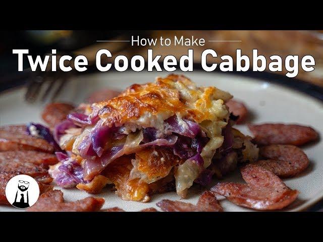 Twice Cooked Cabbage | Keto, Low-Carb, Gluten-Free