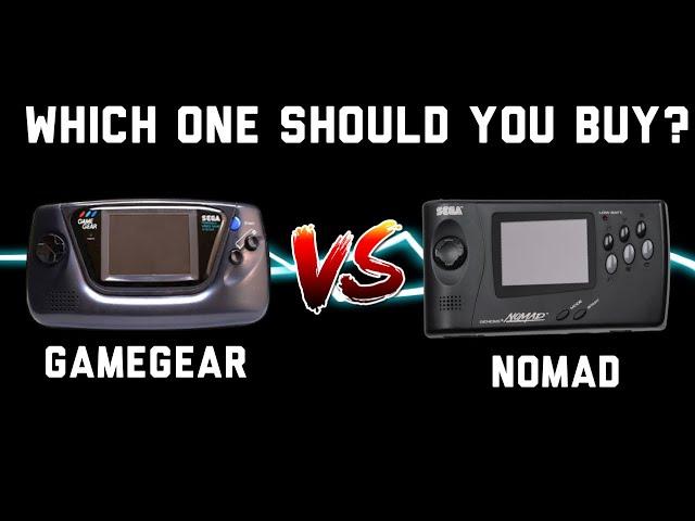 Sega Nomad vs GameGear || Which one should you get?