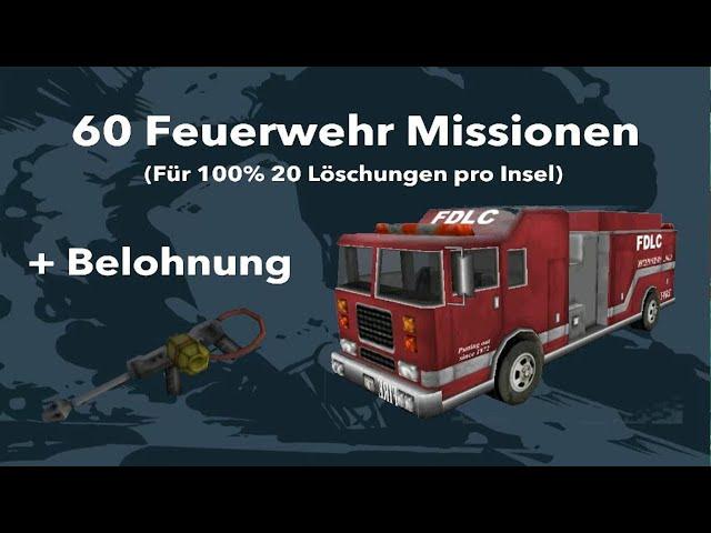 GTA 3 The Definitive Edition - 60 Feuerwehr Missionen