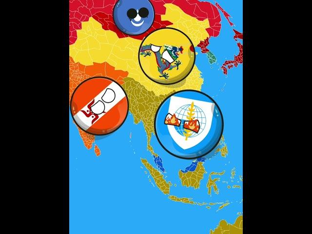 The Beginning of Empires Season 1 All Parts [1-15] #countryballs #countries#worldprovinces#geography