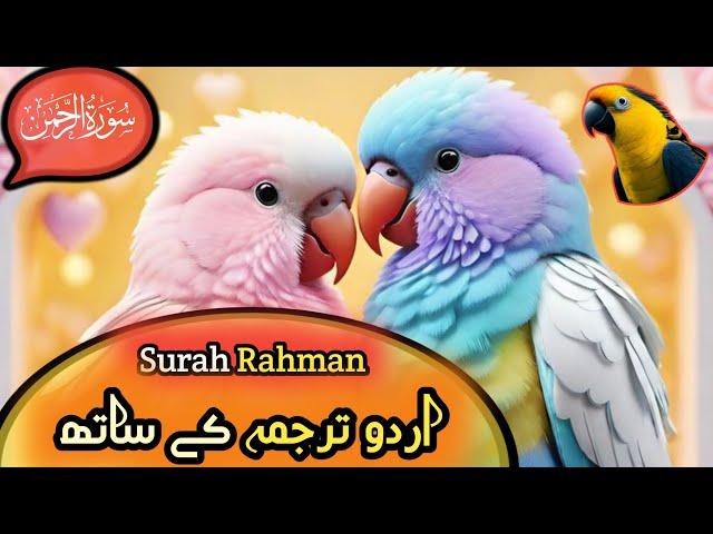 SURAH RAHMAN URDU TRJMY KE SATH BY QARI MUZAMMIL BEAYUTIFUL VOICE