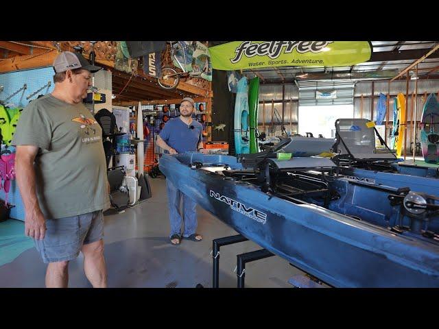 Best Kayak for BIG GUYS! Native Watercraft TitanX 12.5 Propel