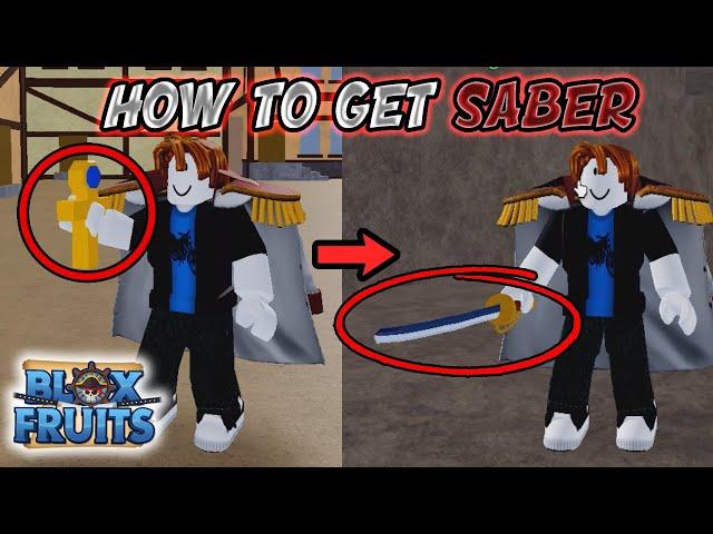 How To Get Saber *FULL GUIDE* Blox Fruits 2023