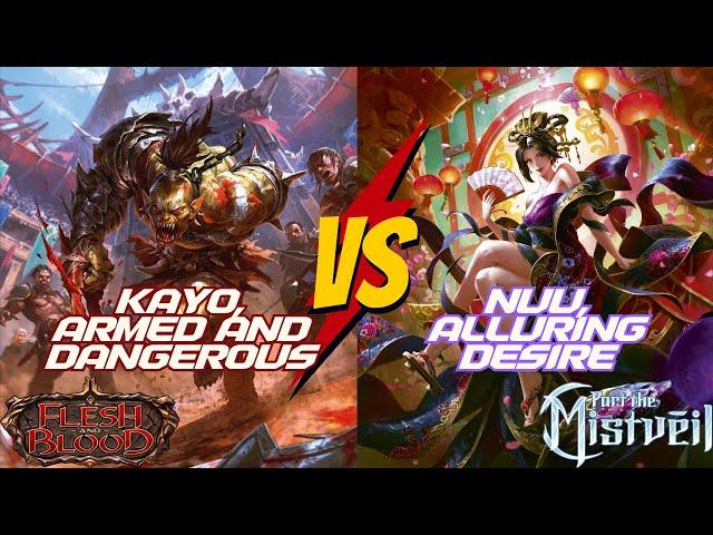 Daily FaB #199 | Kayo vs. Nuu | Flesh and Blood | Part the Mistveil