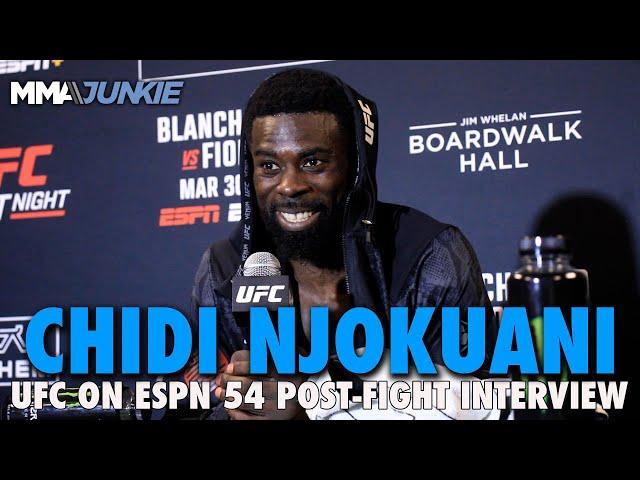 Chidi Njokuani Details How Welterweight Return Breathed New Life Into Career | UFC on ESPN 54