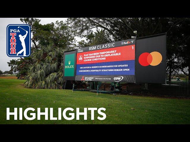 Highlights | Round 1 | The RSM Classic | 2023