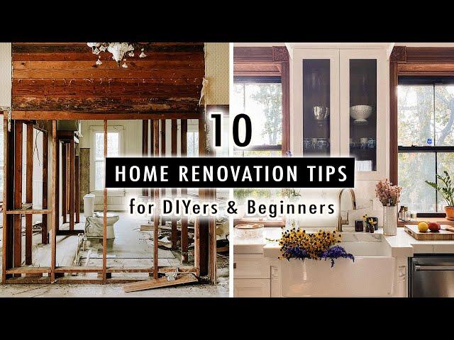 10 HOME RENOVATION TIPS for DIYers & Beginners *What I Wish I Knew Before* | XO, MaCenna