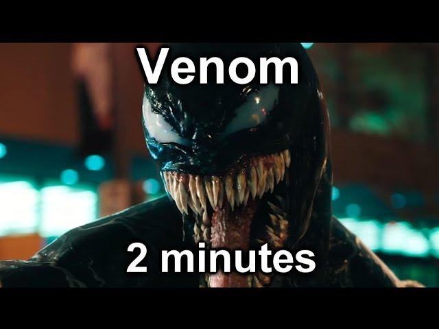 Venom in 2 minutes 2分钟看完在马来西亚拍的黑色英雄《毒液》