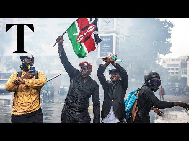 LIVE: Protesters clash with police in Kenya