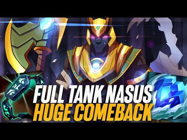 Full tank Nasus makes a HUGE comeback | Carnarius | League of Legends