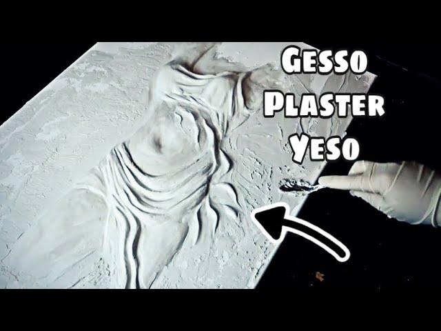 Plaster art ( bas-relief )