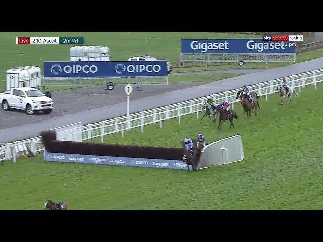 Bizarre finish to a horse race at Ascot!