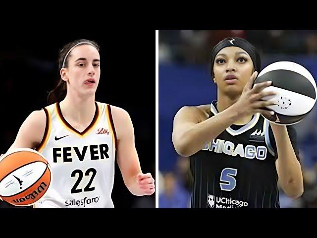 WNBA Rookie Of The Year Race Is A Two Woman Race #wnba #caitlinclark #wnbalive #angelreese