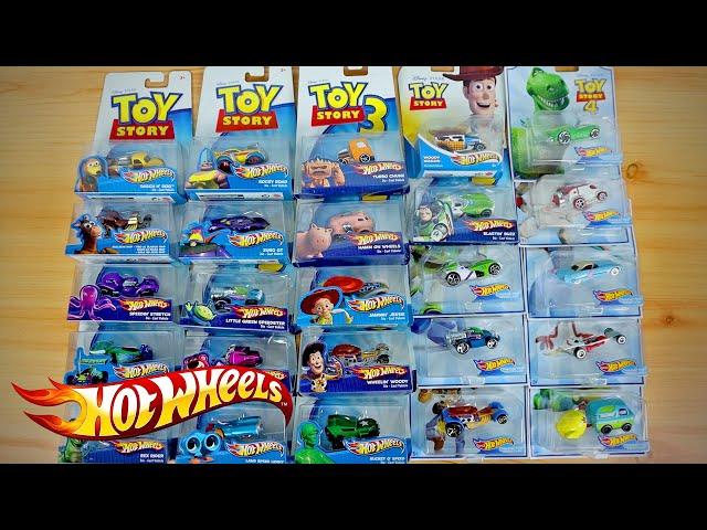 Toy Story Hot Wheels Character Cars from Mattel— MY COMPLETE COLLECTION! All 25 Cars