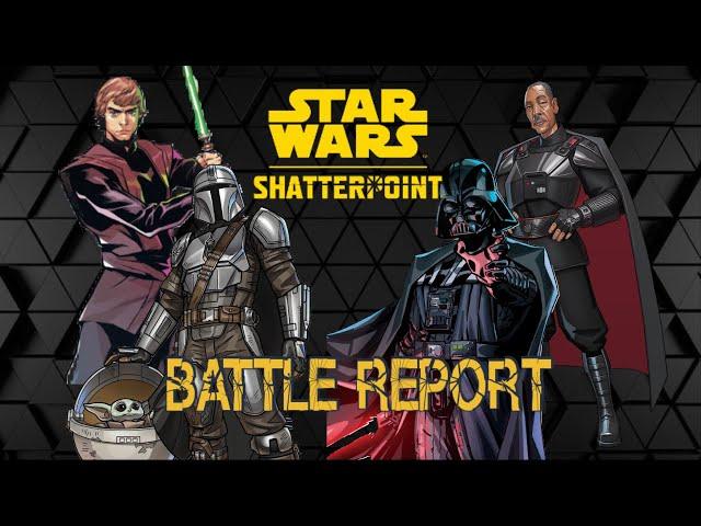 Star Wars Shatterpoint Battle Report The Mandalorian vs. The Empire