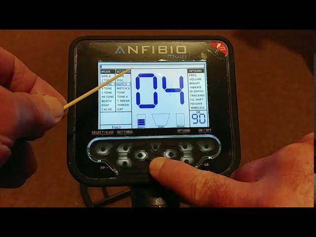 Anfibio Multi Metal Detector - What's on the menu?