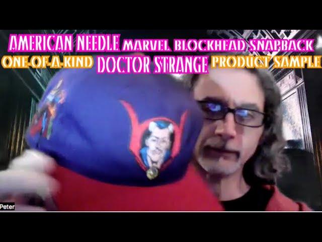 American Needle Doctor Strange RARE Product Sample Blockhead Snapback hat