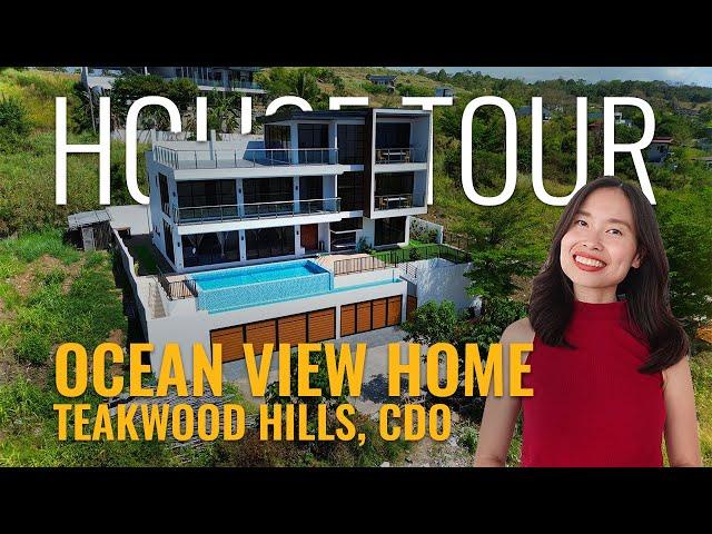 INSIDE a Majestic Ocean View Home in Teakwood Hills Cagayan de Oro City |  0917 851 6378