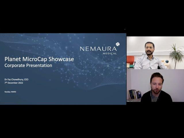 Nemaura Medical, Inc. (NASDAQ: NMRD) Webcast | Planet MicroCap Showcase: VIRTUAL 2022