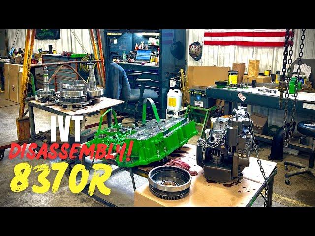 John Deere 8370R IVT disassembly (Part 2)