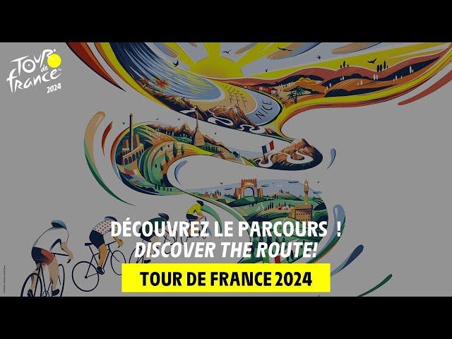 The route of the Tour de France 2024 #TDF24