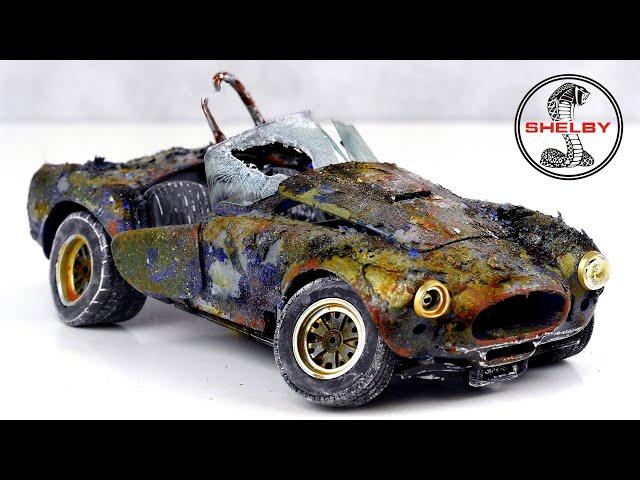 Shelby Cobra 1965 Restoration abandoned Old model car