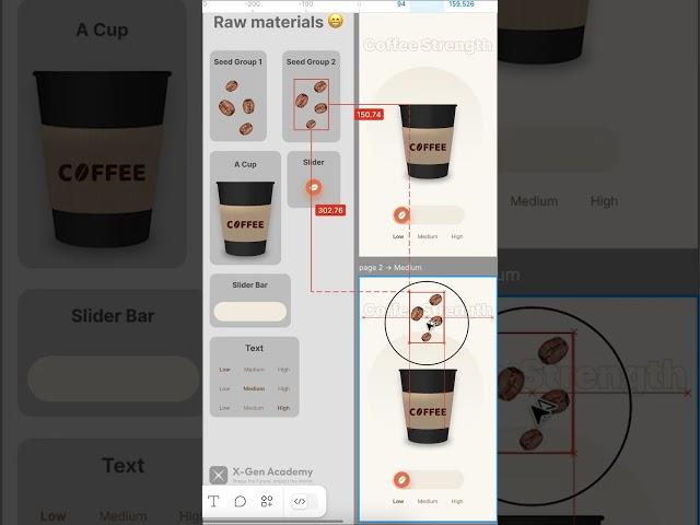 Coffee ordering app #prototyping  in #figma #uiux