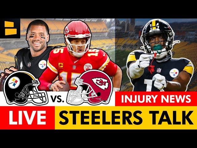 Steelers Talk LIVE: Latest Steelers Injury News Ft. George Pickens + Week 17 Preview vs. Chiefs