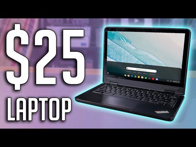 Is a $25 Chromebook Worth It?!? (2023)