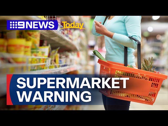 Threat of shortages for Woolworths shoppers | 9 News Australia