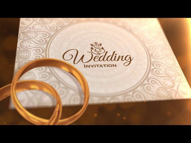 Wedding Invitation Video | Save the Date Video | Digital Invite | Fire Wings VFX Studio | FW 01