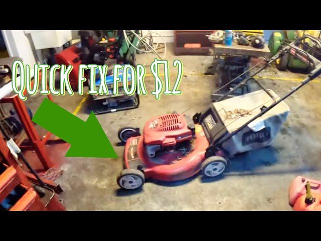 Lawnmower won’t start? This simple 12 dollar fix will save you