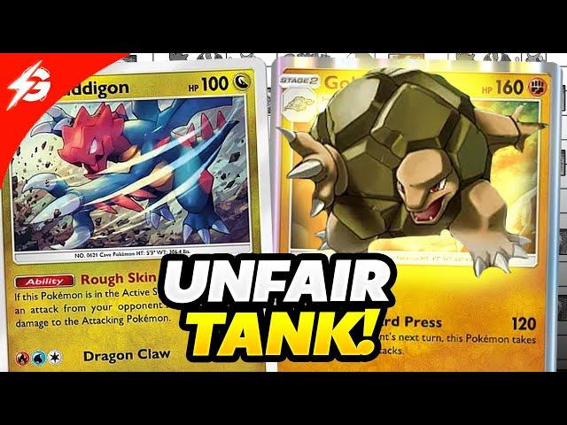 The *NEW* Golem is a ROCKSTAR! This Deck is AMAZING in Pokemon Pocket TCG!