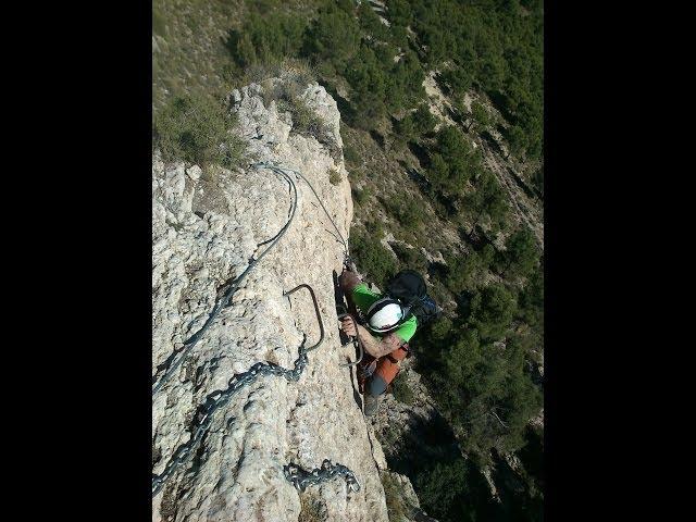 Vía ferrata Xorret de Catí GOPRO completa