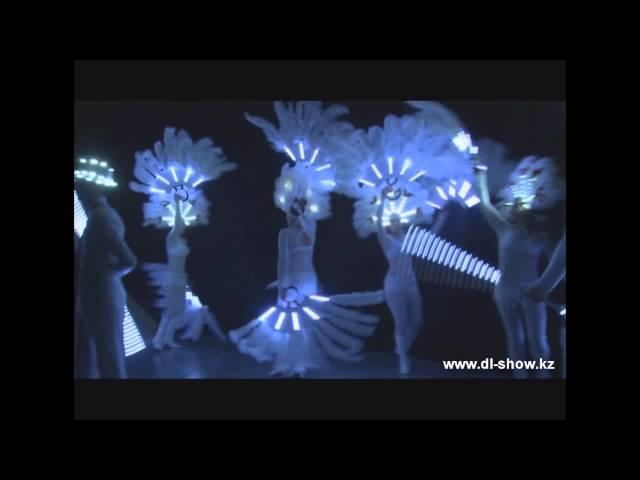 Шоу в Алматы Световое Антре Dream Lights Show