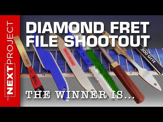 The Best Diamond Fret Crowning File TEST: FretGuru, StewMac, Music Nomad, Baroque and more.