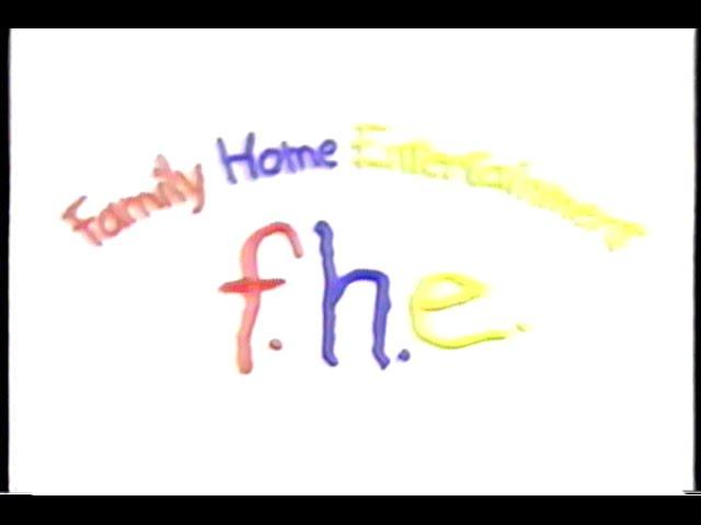 f.h.e. - Family Home Entertainment (1993) Company Logo (VHS Capture)